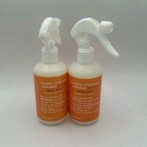 2 Mixed Chicks Base Coat w Prickly Pear Seed Oil Hair Detangling & Shine